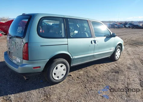 1993 Nissan Quest Gxe/Xe from USA, damaged, VIN 4N2DN11W2PD833679